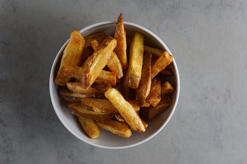 Oven-baked fries