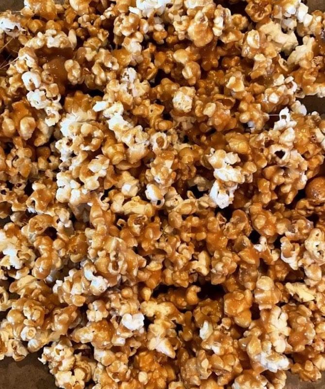 Popcorn with caramel