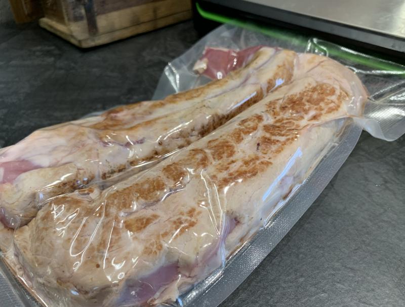 Pork Wellington sous vide