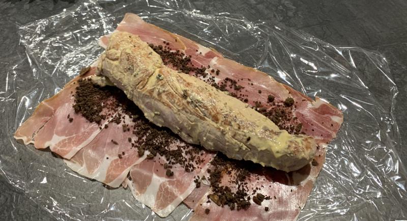 Pork Wellington sous vide