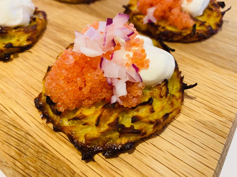 Rösti with Roe - GastroFun.net
