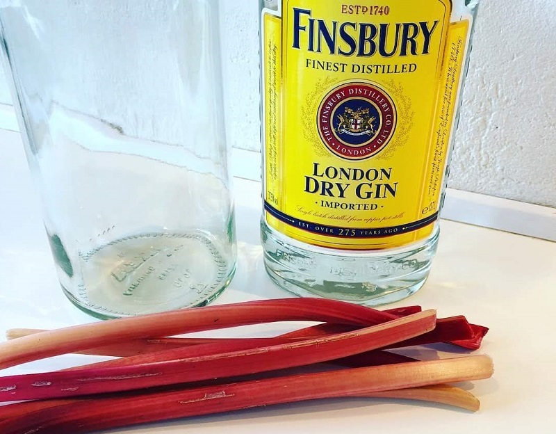 Rhubarb gin - GastroFun.net