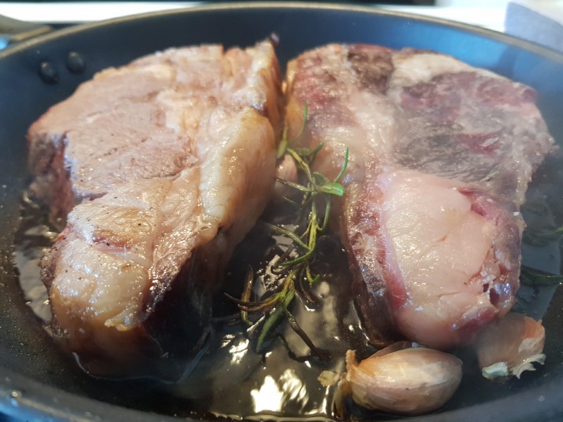 Reverse Sear Steak 
