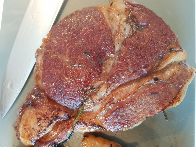Reverse Sear Steak 