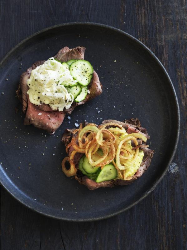 Roastbeef på 2 måder