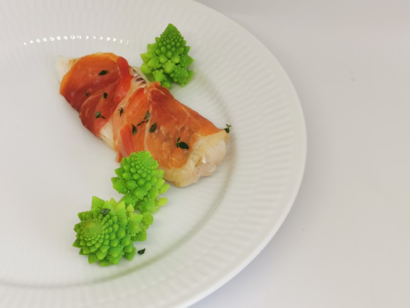 Romanesco with Cod