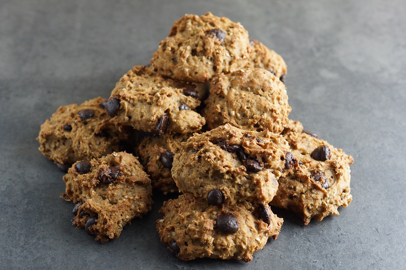 Rye bread rolls with chocolate