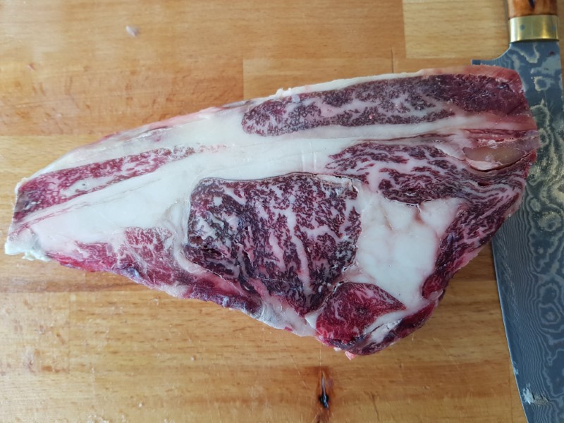 Sashi beef rib roast