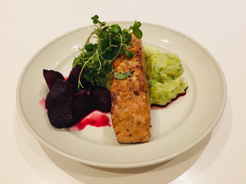 Pan-fried Salmon