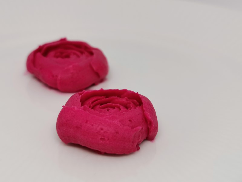 Buttercream roses