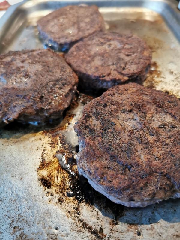 Black bean patties
