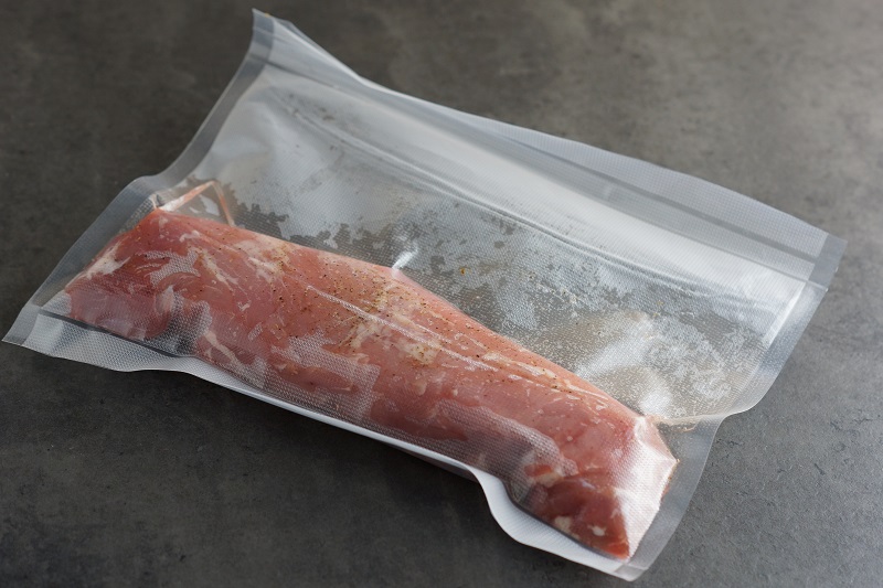 Sous vide pork tenderloin
