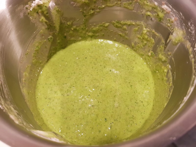 Spinach Waffles