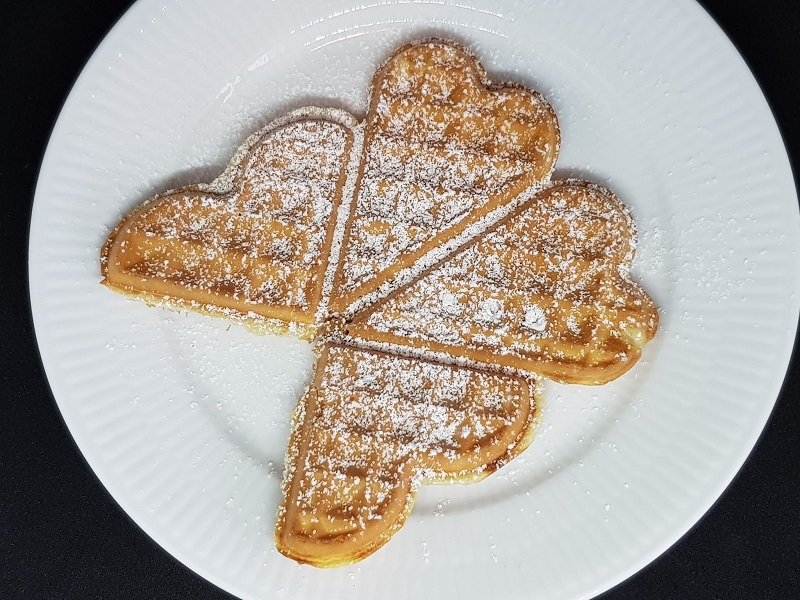 Crispy waffles