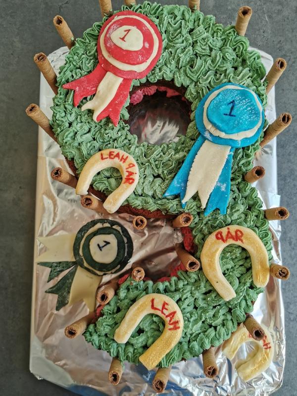 Talk cake for the horse girl
