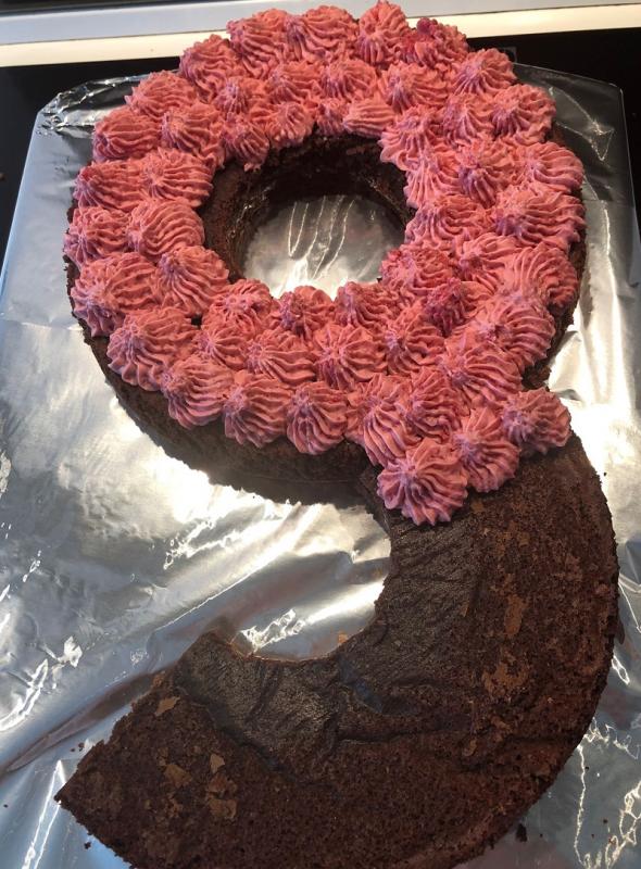 Talk cake for the horse girl