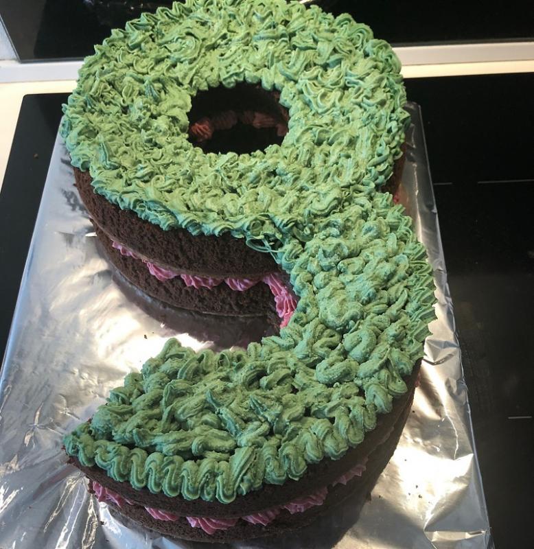 Talk cake for the horse girl