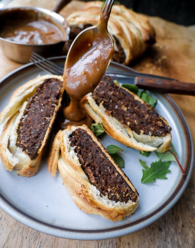 Vegansk Beef Wellington