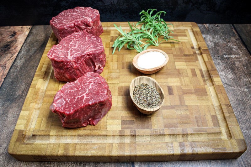Wagyu beef tenderloin sous vide