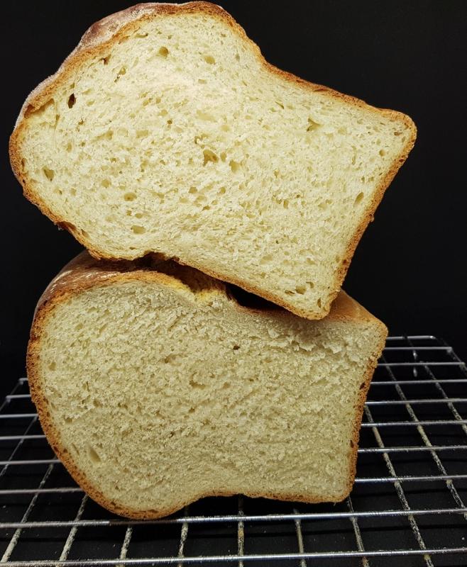 Xanthan gum in French bread