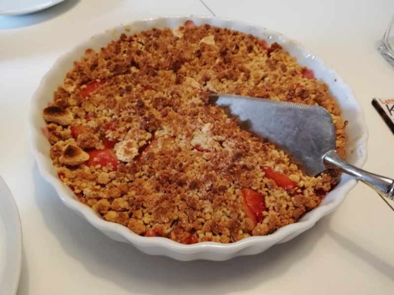 Plum Crumble