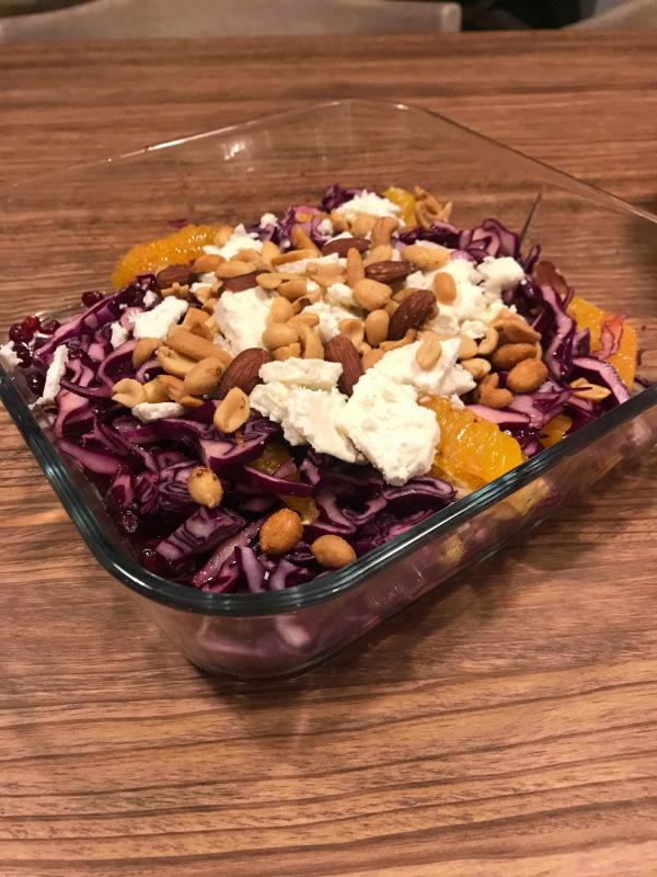 Red Cabbage Salad