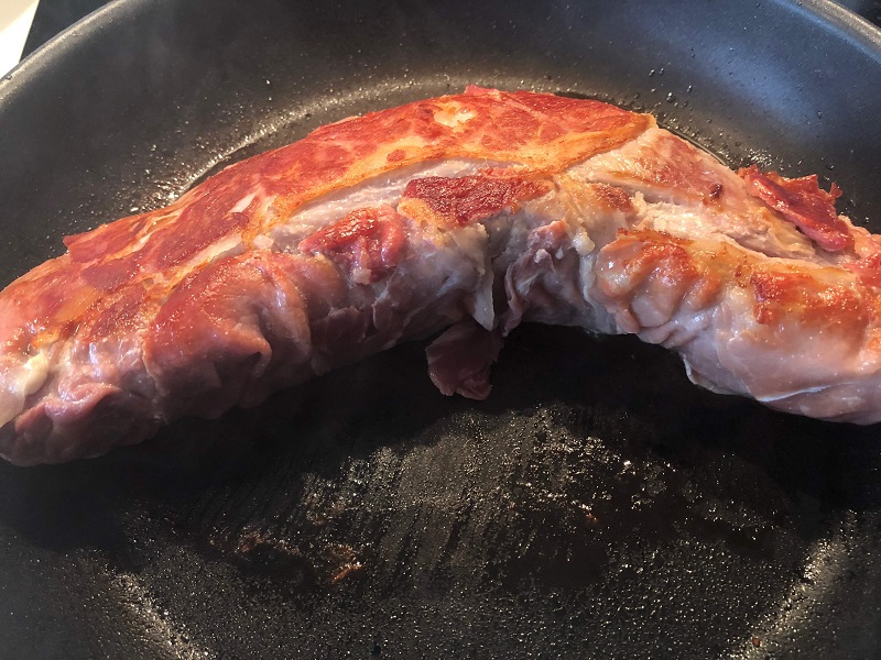 Stuffed pork tenderloin