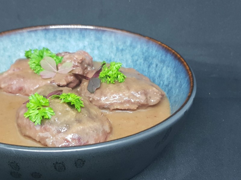 Pork Cheeks in Clay Pot